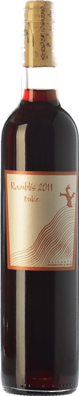 13,95 € 免费送货 | 甜酒 Bernabé Ramblis D.O. Alicante 瓶子 Medium 50 cl