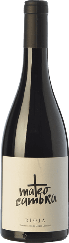 11,95 € Kostenloser Versand | Rotwein Rafael Cambra Mateo Cambra Alterung D.O.Ca. Rioja Ökologisch
