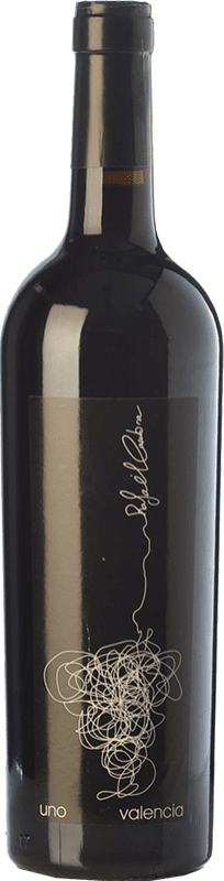 18,95 € Free Shipping | Red wine Rafael Cambra Uno Crianza D.O. Valencia Valencian Community Spain Monastrell Bottle 75 cl
