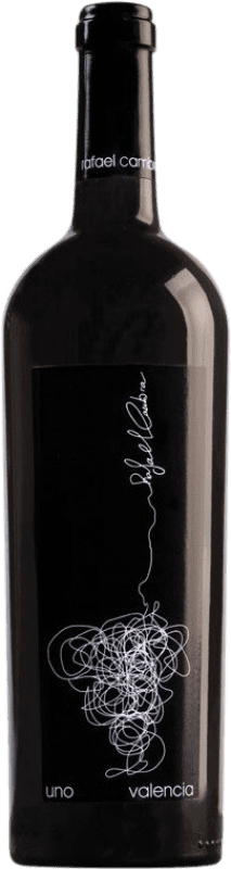 Free Shipping | Red wine Rafael Cambra Uno Aged D.O. Valencia Valencian Community Spain Monastrell 75 cl