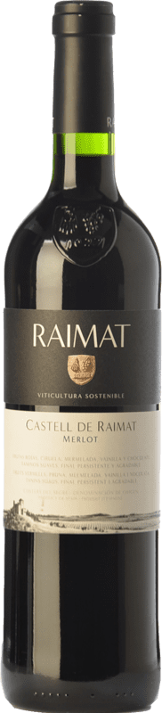 11,95 € | Vino Rosso Raimat Castell Crianza — Invecchiato in Botte D.O. Costers del Segre Catalogna Spagna Merlot 75 cl