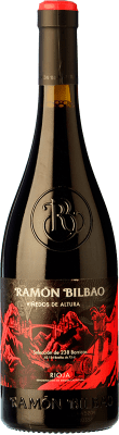 Бесплатная доставка | Красное вино Ramón Bilbao Viñedos de Altura Crianza — Крианса D.O.Ca. Rioja Ла-Риоха Испания Tempranillo — Темпранильо, Garnacha — Гренаш 75 cl