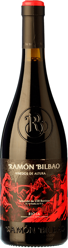 14,95 € | Red wine Ramón Bilbao Viñedos de Altura Aged D.O.Ca. Rioja The Rioja Spain Tempranillo, Grenache Bottle 75 cl