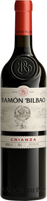 9,95 € | Красное вино Ramón Bilbao старения D.O.Ca. Rioja Ла-Риоха Испания Tempranillo 75 cl
