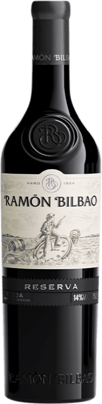 15,95 € | Vinho tinto Ramón Bilbao Reserva D.O.Ca. Rioja La Rioja Espanha Tempranillo, Graciano, Mazuelo 75 cl
