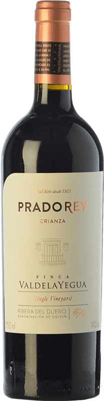 14,95 € | Red wine Ventosilla PradoRey Aged D.O. Ribera del Duero Castilla y León Spain Tempranillo, Merlot, Cabernet Sauvignon Bottle 75 cl