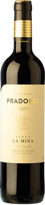 27,95 € | Red wine Ventosilla PradoRey Reserva D.O. Ribera del Duero Castilla y León Spain Tempranillo, Merlot, Cabernet Sauvignon Bottle 75 cl