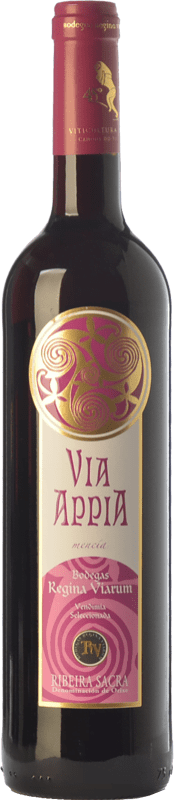 7,95 € Free Shipping | Red wine Regina Viarum Via Appia Joven D.O. Ribeira Sacra Galicia Spain Mencía Bottle 75 cl