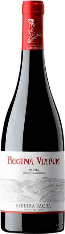 Бесплатная доставка | Красное вино Regina Viarum Молодой D.O. Ribeira Sacra Галисия Испания Mencía 75 cl