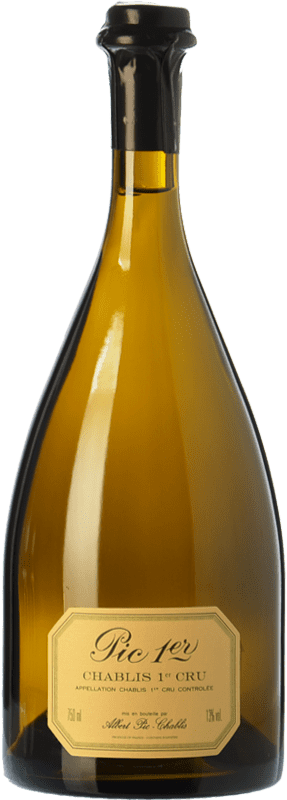 83,95 € Free Shipping | White wine Régnard Pic 2002 A.O.C. Chablis Premier Cru Burgundy France Chardonnay Bottle 75 cl