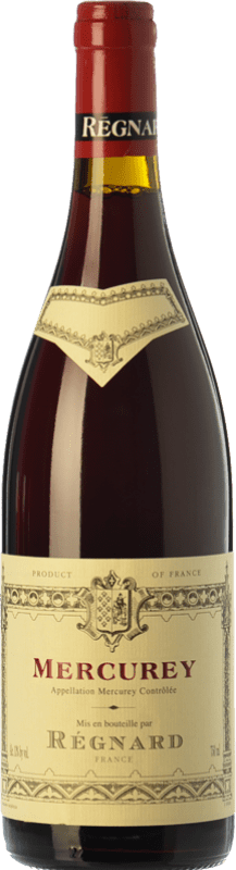 42,95 € | Красное вино Régnard Rouge Молодой A.O.C. Mercurey Бургундия Франция Pinot Black 75 cl