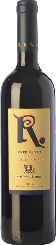 16,95 € | Красное вино Remírez de Ganuza Erre Punto Молодой D.O.Ca. Rioja Ла-Риоха Испания Tempranillo, Graciano, Viura, Malvasía 75 cl