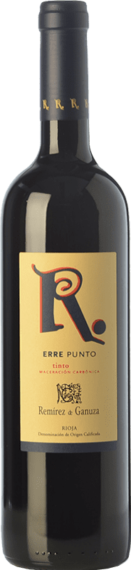 Free Shipping | Red wine Remírez de Ganuza Erre Punto Young D.O.Ca. Rioja The Rioja Spain Tempranillo, Graciano, Viura, Malvasía 75 cl