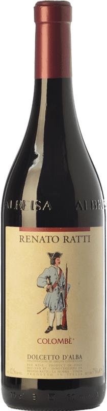 16,95 € Free Shipping | Red wine Renato Ratti Colombè D.O.C.G. Dolcetto d'Alba Piemonte Italy Dolcetto Bottle 75 cl