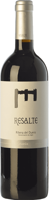 17,95 € Free Shipping | Red wine Resalte Crianza D.O. Ribera del Duero Castilla y León Spain Tempranillo Bottle 75 cl
