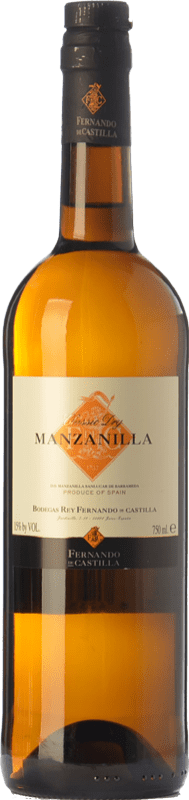 Envio grátis | Vinho Generoso Fortificado Fernando de Castilla Clássico D.O. Manzanilla-Sanlúcar de Barrameda Andaluzia Espanha Palomino Fino 75 cl