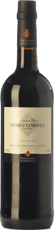 18,95 € | Сладкое вино Fernando de Castilla Classic PX D.O. Manzanilla-Sanlúcar de Barrameda Андалусия Испания Pedro Ximénez 75 cl
