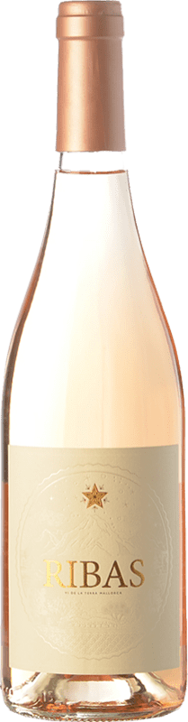 19,95 € | Rosé wine Ribas Rosat I.G.P. Vi de la Terra de Mallorca Balearic Islands Spain Callet, Mantonegro, Gargollassa 75 cl