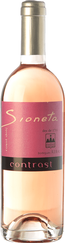 14,95 € Envio grátis | Vinho Rosé Ribas Sioneta I.G.P. Vi de la Terra de Mallorca Garrafa Medium 50 cl