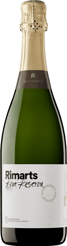 Envio grátis | Espumante branco Rimarts 18 Brut Reserva D.O. Cava Catalunha Espanha Macabeo, Xarel·lo, Parellada 75 cl