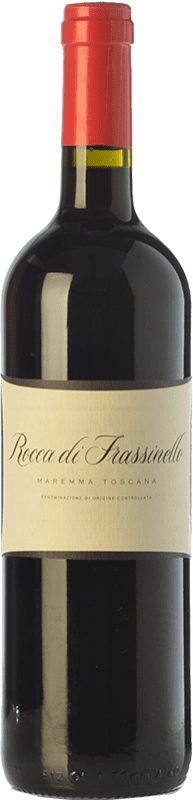 39,95 € Free Shipping | Red wine Rocca di Frassinello D.O.C. Maremma Toscana Tuscany Italy Merlot, Cabernet Sauvignon, Sangiovese Bottle 75 cl