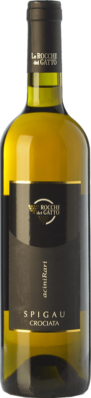 Бесплатная доставка | Белое вино Rocche del Gatto Spigau Crociata D.O.C. Riviera Ligure di Ponente Лигурия Италия Pigato — Пигато 75 cl