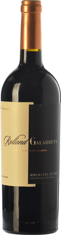 16,95 € Free Shipping | Red wine Rolland & Galarreta Crianza D.O. Ribera del Duero Castilla y León Spain Tempranillo, Merlot Bottle 75 cl