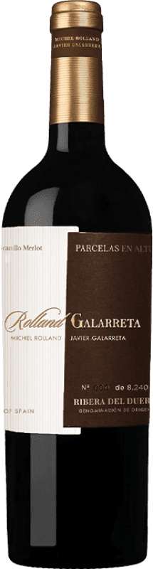 Бесплатная доставка | Красное вино Rolland & Galarreta старения D.O. Ribera del Duero Кастилия-Леон Испания Tempranillo, Merlot 75 cl