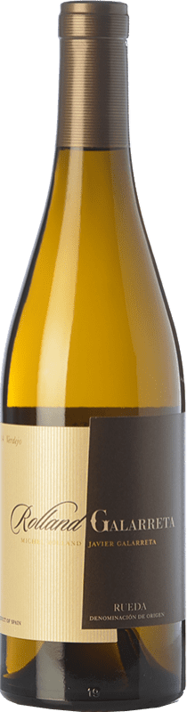 13,95 € Free Shipping | White Wine Rolland & Galarreta Crianza — Aged D.O. Rueda