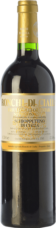 Бесплатная доставка | Красное вино Ronchi di Cialla Di Cialla D.O.C. Colli Orientali del Friuli Фриули-Венеция-Джулия Италия Schioppettino — Скиоппеттино 75 cl
