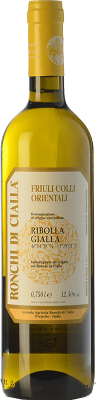 17,95 € | Vinho branco Ronchi di Cialla D.O.C. Colli Orientali del Friuli Friuli-Venezia Giulia Itália Ribolla Gialla 75 cl