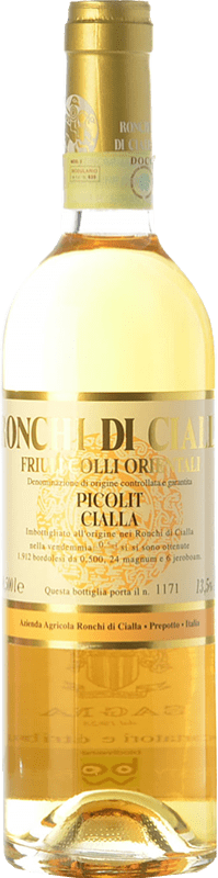 59,95 € Spedizione Gratuita | Vino Dolce Ronchi di Cialla D.O.C. Colli Orientali del Friuli Bottiglia Medium 50 cl