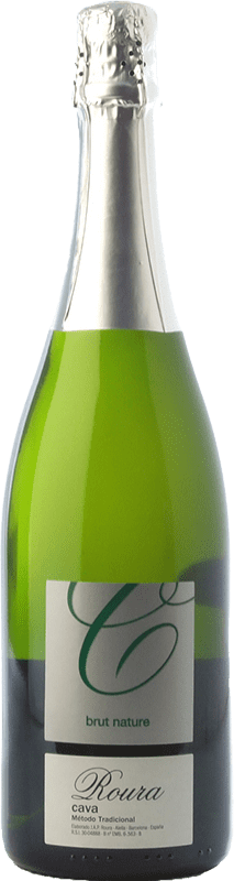 10,95 € | 白起泡酒 Roura Brut Nature 预订 D.O. Cava 加泰罗尼亚 西班牙 Xarel·lo, Chardonnay 75 cl