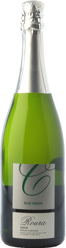 10,95 € | White Sparkling Wine Roura Brut Nature Reserve D.O. Cava Catalonia Spain Xarel·lo, Chardonnay 75 cl