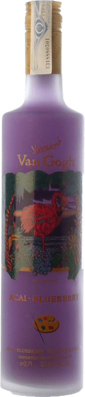 送料無料 | ウォッカ Royal Dirkzwager Van Gogh Acai Blueberry オランダ 1 L