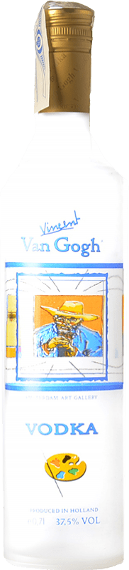 Envio grátis | Vodca Royal Dirkzwager Van Gogh Classic Países Baixos 70 cl