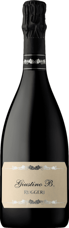 33,95 € Kostenloser Versand | Weißer Sekt Ruggeri Giustino B Extra Seco — Extra Trocken D.O.C.G. Prosecco di Conegliano-Valdobbiadene