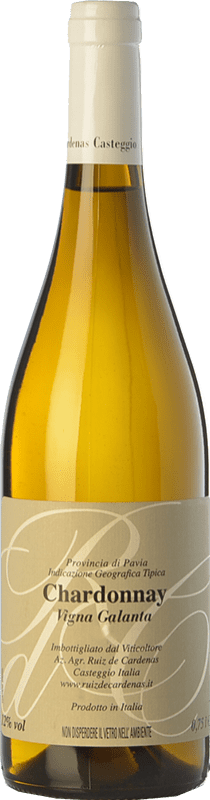 Бесплатная доставка | Белое вино Ruiz de Cardenas Vigna Galanta I.G.T. Provincia di Pavia Ломбардии Италия Chardonnay — Шардоне 75 cl