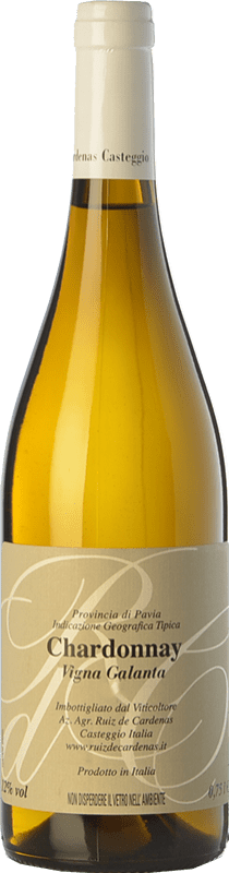 11,95 € | Vino bianco Ruiz de Cardenas Vigna Galanta I.G.T. Provincia di Pavia lombardia Italia Chardonnay 75 cl