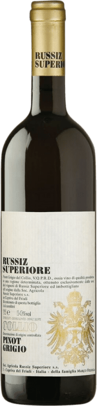 Envío gratis | Vino Blanco Russiz Superiore D.O.C. Collio Friuli-Venezia Giulia Italia Pinot Gris 75 cl
