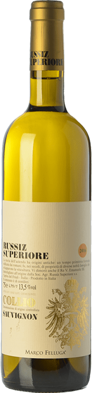 31,95 € | Белое вино Russiz Superiore D.O.C. Collio Goriziano-Collio Фриули-Венеция-Джулия Италия Sauvignon 75 cl
