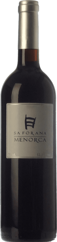 18,95 € | Red Wine Sa Forana Young I.G.P. Vi de la Terra de Illa de Menorca Balearic Islands Spain Tempranillo, Merlot, Syrah — Shiraz, Cabernet Sauvignon 75 cl