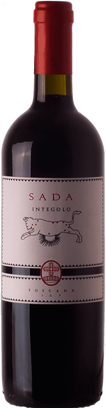 Бесплатная доставка | Красное вино Sada Integolo I.G.T. Toscana Тоскана Италия Cabernet Sauvignon, Montepulciano 75 cl