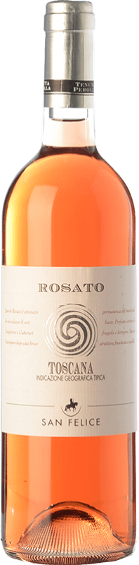 8,95 € Бесплатная доставка | Розовое вино San Felice Perolla Rosato I.G.T. Toscana