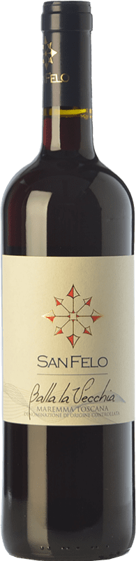 9,95 € Kostenloser Versand | Rotwein San Felo Balla La Vecchia D.O.C. Maremma Toscana