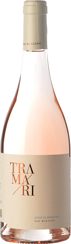 24,95 € | Rosé wine San Marzano Tramari Rosé di Primitivo I.G.T. Salento Campania Italy Primitivo 75 cl