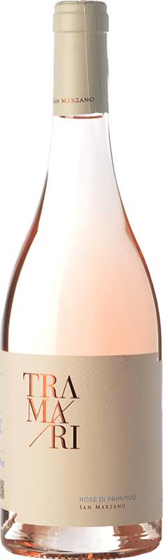 24,95 € | Розовое вино San Marzano Tramari Rosé I.G.T. Salento Кампанья Италия Primitivo 75 cl