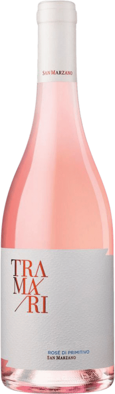 免费送货 | 玫瑰酒 San Marzano Tramari Rosé I.G.T. Salento 坎帕尼亚 意大利 Primitivo 75 cl