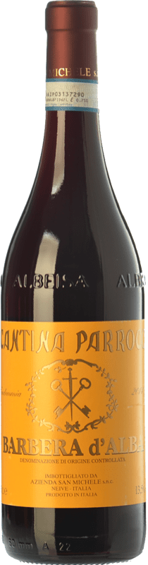 8,95 € | Red wine San Michele Cantina Parroco D.O.C. Barbera d'Alba Piemonte Italy Barbera Bottle 75 cl