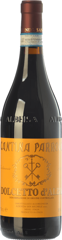 10,95 € Бесплатная доставка | Красное вино San Michele Cantina Parroco D.O.C.G. Dolcetto d'Alba